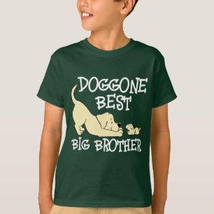 T-shirt Doggone Best Big Brother Cute Matching