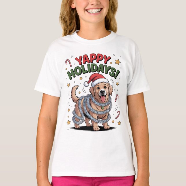 T-shirt Doggone Merry (Devant)