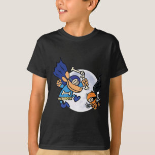T-shirt Dogman Et Chat Essentiels Pour Enfant