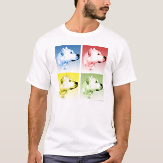T-shirt Dogo Argentino Pop Art