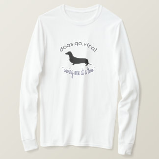 T-shirt dogs.go.viral