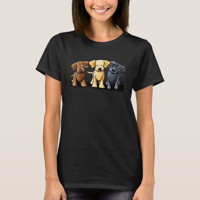 T-shirt Dogs Make Me Happy Humans Make My Head Hurt (Devant)