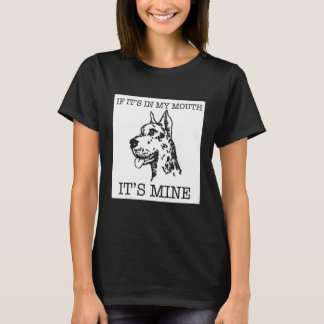 T-shirt dogue allemand