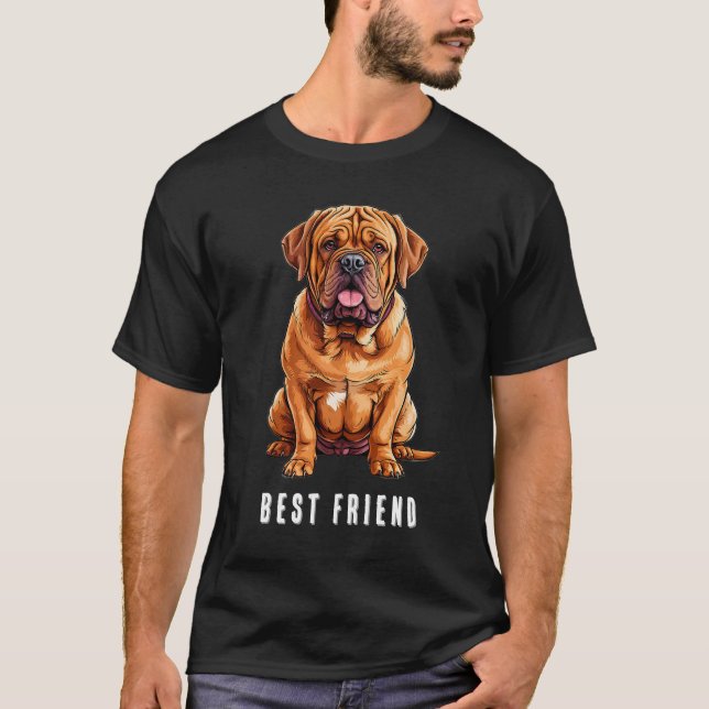 T-shirt Dogue de Bordeaux Dog (Devant)
