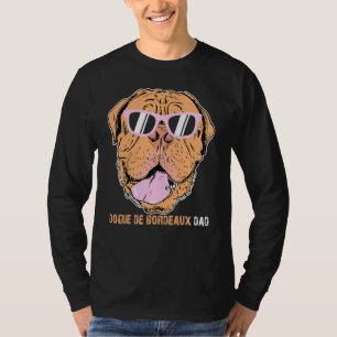 T-shirt Dogue De Bordeaux Papa Tee For Dog Owners Pères D