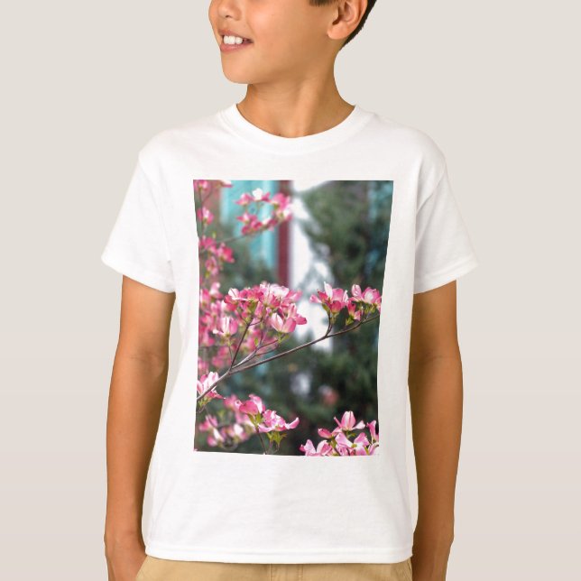 T-shirt Dogwood rose (Devant)