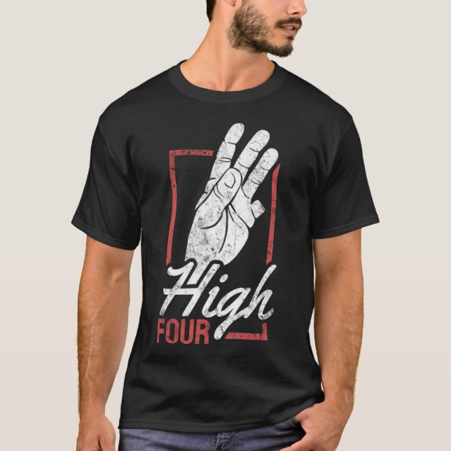 T-shirt Doigt amputé design 8e anniversaire garçon (Devant)