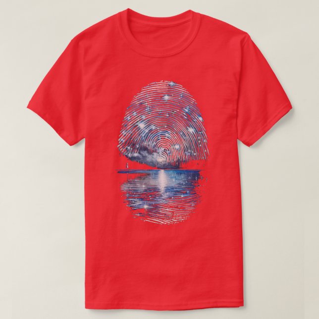 T-shirt doigt de mer (Design devant)