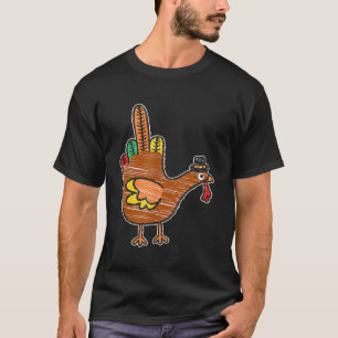 T-shirt Doigt moyen Thanksgiving Turquie Enfants Birwin