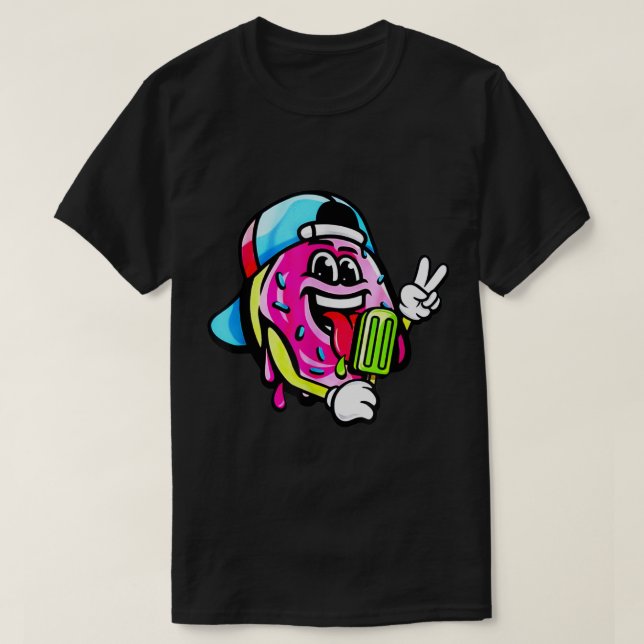 T-shirt Doit Avoir Snacks Alimentation Tee JSTU Funny (Design devant)