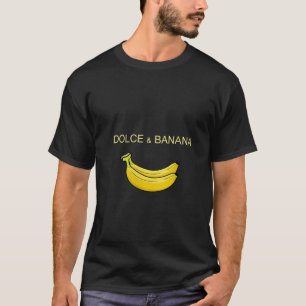 T-shirt Dolce Et Banana Drôle Drôle Design Graphique Migno