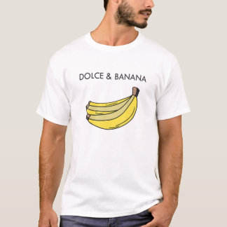 T-shirt Dolce Et Banana Funny Fashion Bananes Vegan Veggi