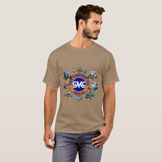 T-shirt d'oldGMCtrucks.com - plein avant (Devant entier)