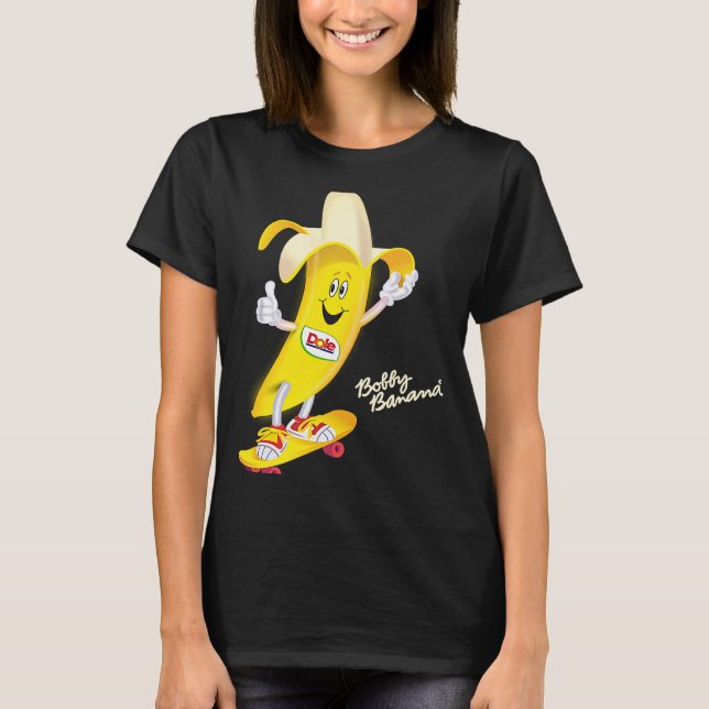 T-shirt DOLE Bobby Banana Skateboard (Devant)