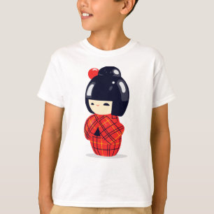 T-shirt Doll Sakura Kokeshi