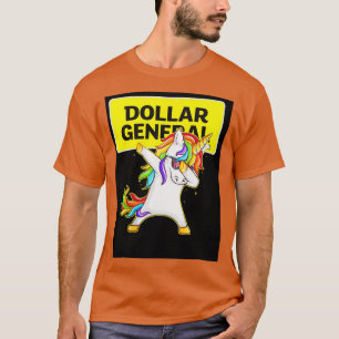 T-shirt Dollar général Dollar général Unicorn Dabbing Unic