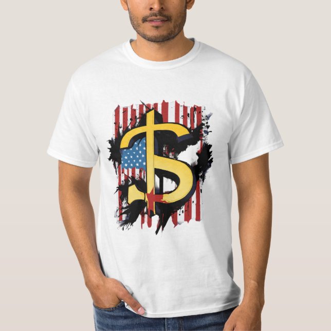 T-shirt Dollars et Chuckles (Devant)