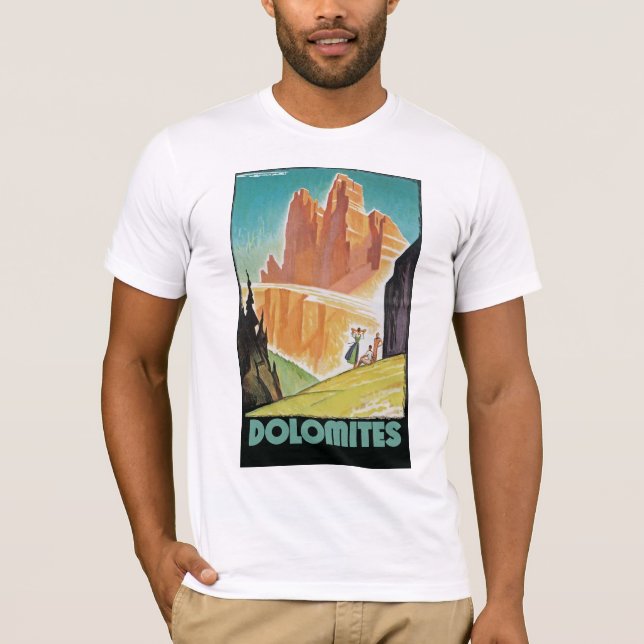 T-shirt Dolomites (Devant)