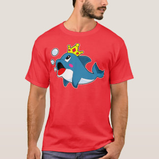 T-shirt Dolphin King Crown