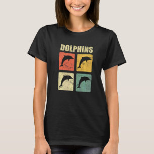 T-shirt Dolphins Retro