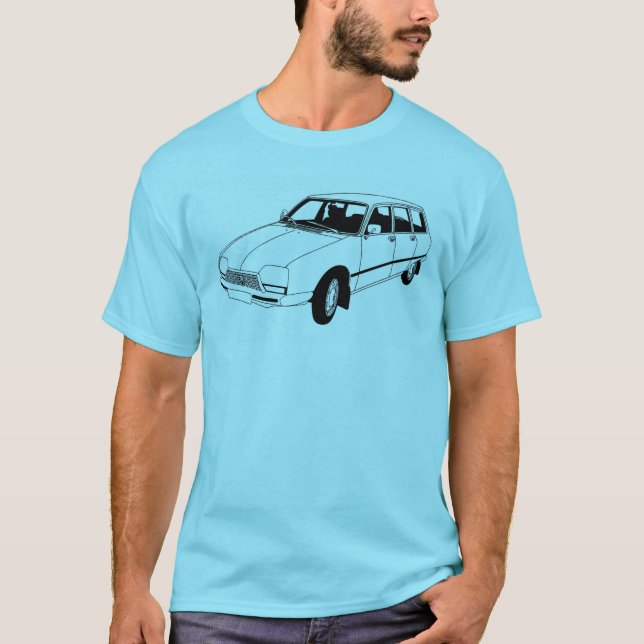 T-shirt Domaine de GS de Citroen (Devant)