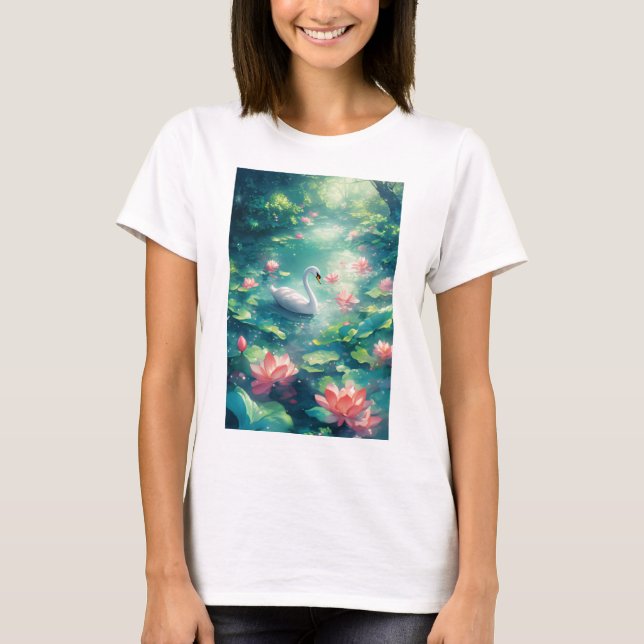 T-shirt Domaine de Swan Tranquil (Devant)