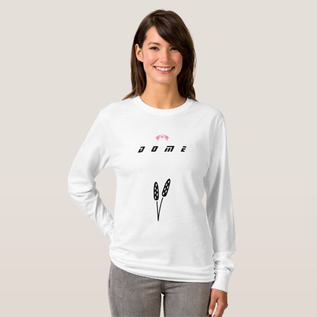 T-SHIRT DOME FEMMES SH PLEINE TOILETTES CHEMISE (Devant entier)