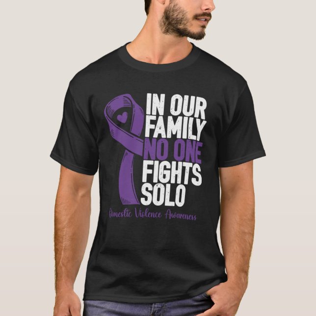 T-shirt Domestic Violence  Family Domestic Violence Awaren (Devant)