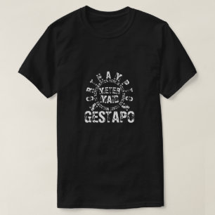 T-SHIRT DOMESTIQUE GESTAPO DE MÈTRE DE NORTHAMPTON