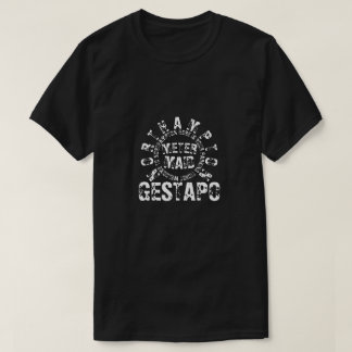 T-SHIRT DOMESTIQUE GESTAPO DE MÈTRE DE NORTHAMPTON