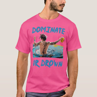 T-shirt Dominez Ou Noyer L'Athlète Du Polo D'Eau