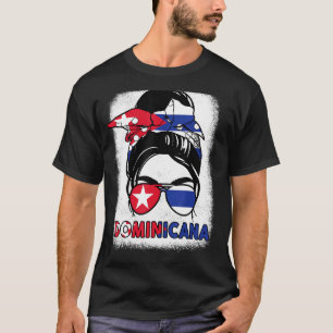 T-shirt Dominicana Hispanique Mois du patrimoine Républiqu