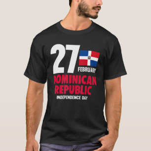 T-shirt Dominicana Pride Fête de l'Indépendance République