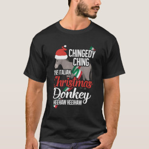 T-shirt Dominick L'âne de Noël Italie Noël Do