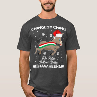 T-shirt Dominick L'âne de NoëlCadeau d'âne italien