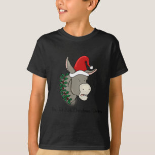 T-shirt Dominick l'âne italien de Noël