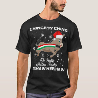 T-shirt Dominick The Christmas DonkeyItalian Donkey Christ