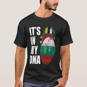 T-shirt Dominique Et Bulgare Mélangent L'ADN Patrimoine Du