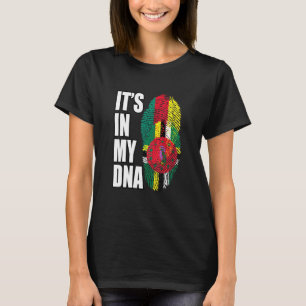 T-shirt Dominique Et Camerounais Mélangent L'ADN Patrimoi
