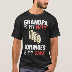 T-shirt Domino Joueur Jeu Dominos