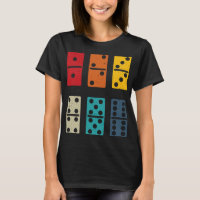 Dominos carreaux rétro couleurs cool dominos joueu