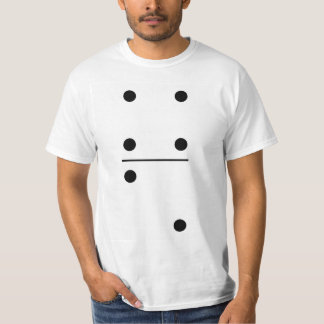 T-shirt Dominos Costume de groupe 4-2