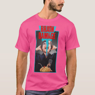T-shirt Dommages cérébraux mal de tête1988VHSGasm HOR vidé