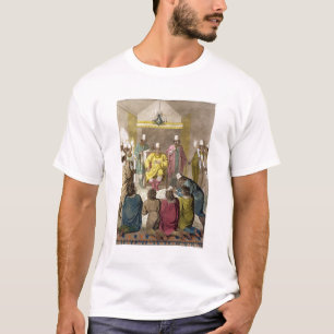 T-shirt Don Alvaro, roi du Congolais sur son trône, p