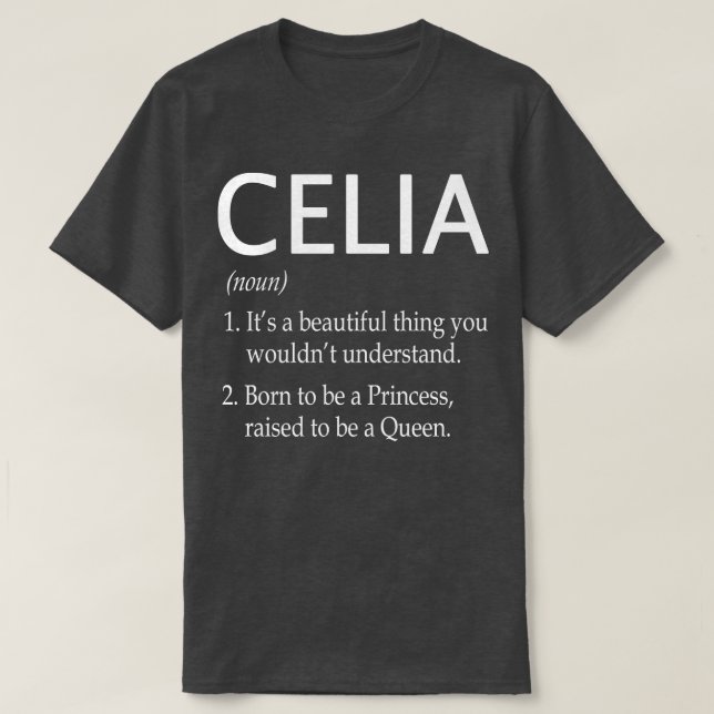 T-shirt Don Celia Name 74 (Design devant)