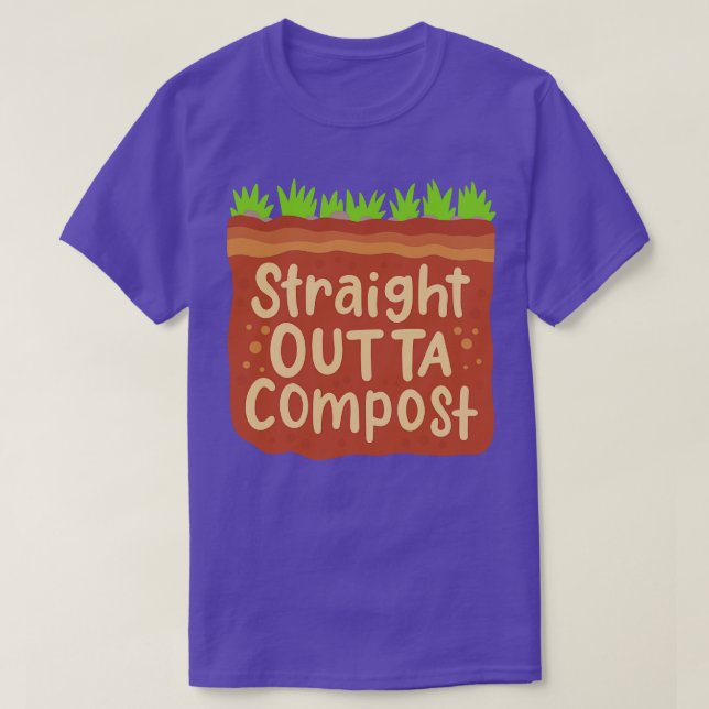 T-shirt Don Compost Garden (Design devant)