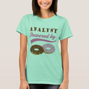 T-shirt Don d'analyste (beignes)