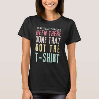 T-shirt Don de chirurgie de transplantation amusante