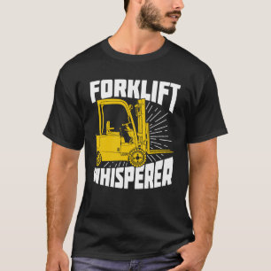 T-shirt Don de conducteur de chariot élévateur à fourch