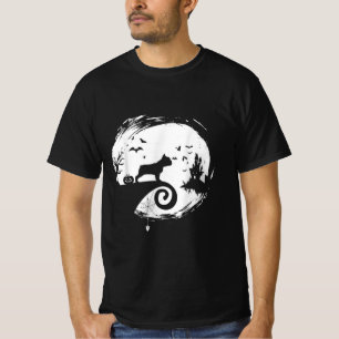 T-shirt Don de costume de lune d'Halloween en France